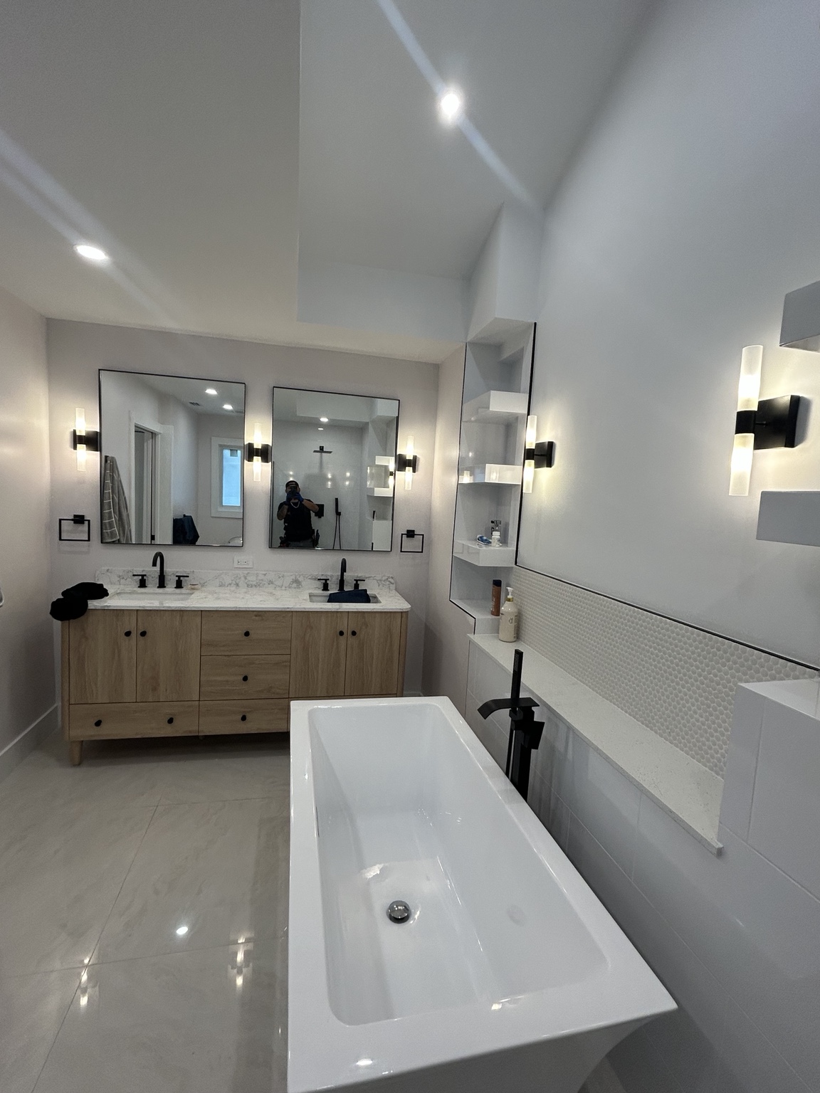 Bathroom Lighting & Electrical Trim