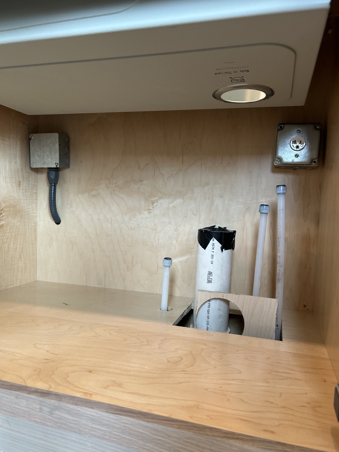 Custom Cabinet Electrical