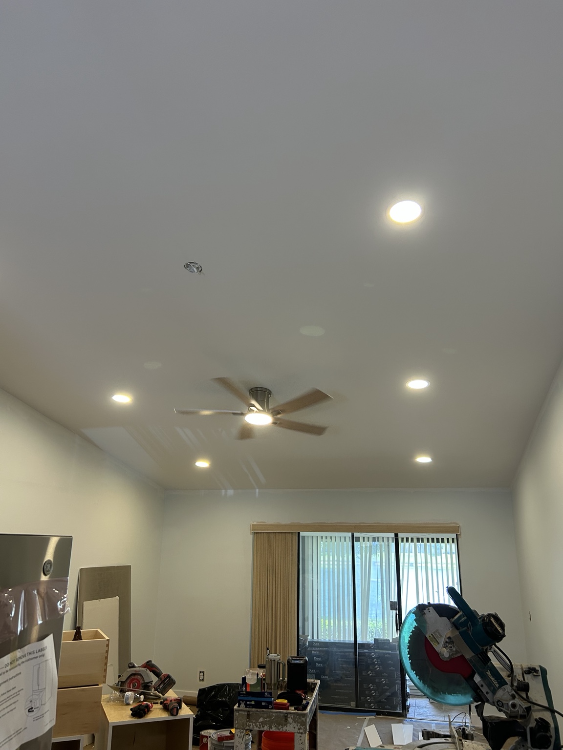 Recessed Lighting & Ceiling Fan