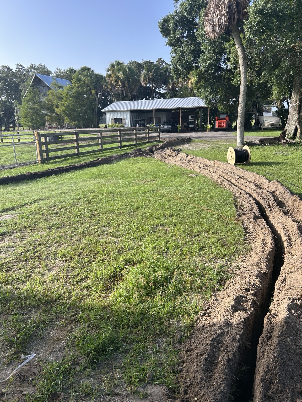 Underground Electrical Feeder